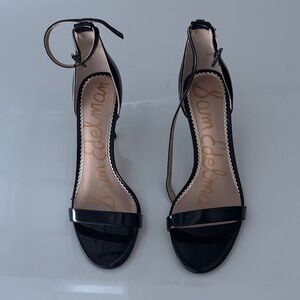 Sam Edelman Glossy Black Heels